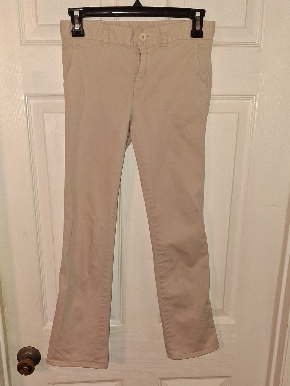 Faded Glory Tan Boot-Cut Pants